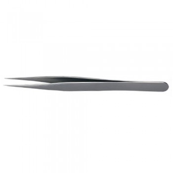 Jewelers Forcep 3#Straight,0.17 x 0.1mm tips, 12cm